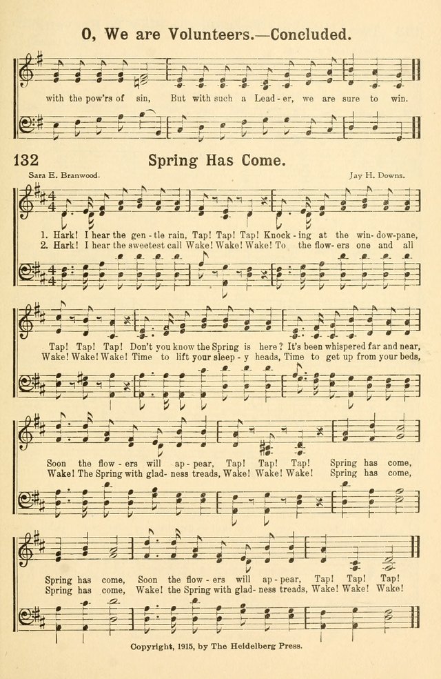 Beginner and Primary Songs: for use in Sunday School and the Home page 112