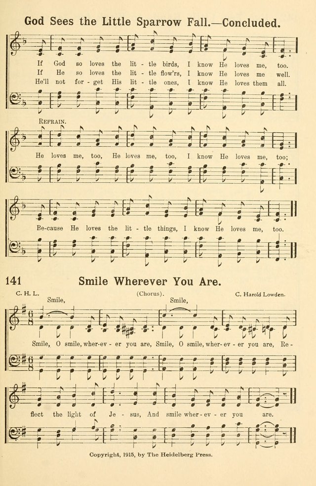 Beginner and Primary Songs: for use in Sunday School and the Home page 118