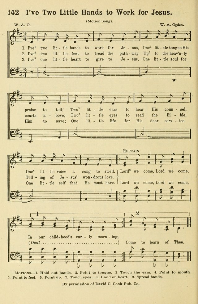 Beginner and Primary Songs: for use in Sunday School and the Home page 119