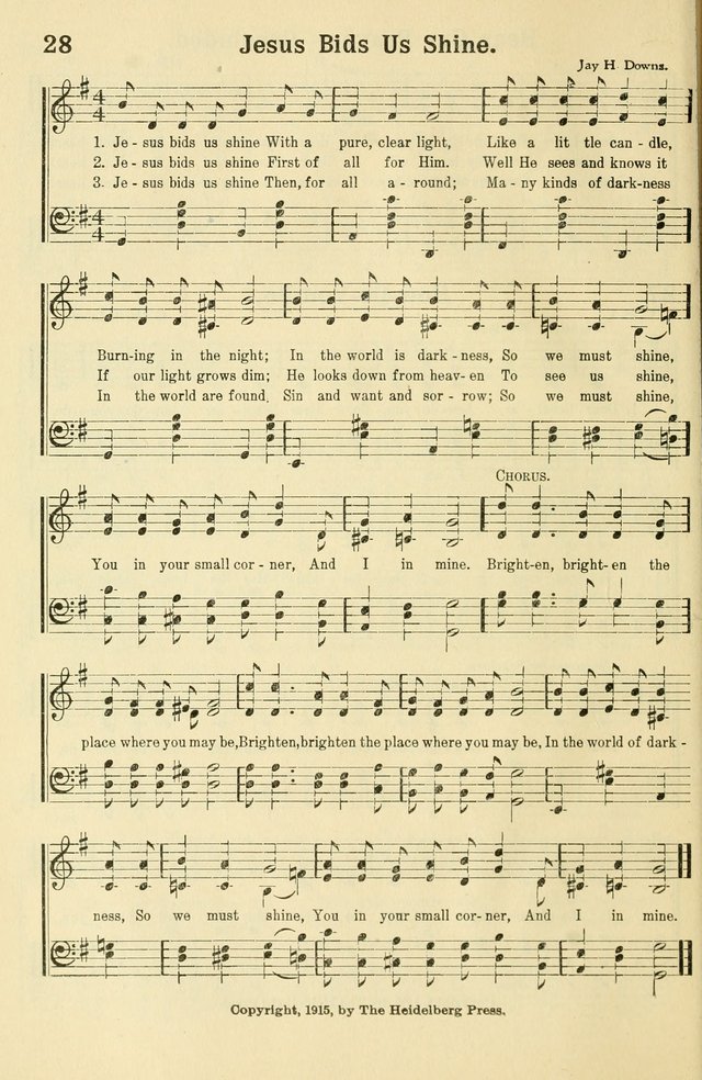 Beginner and Primary Songs: for use in Sunday School and the Home page 33