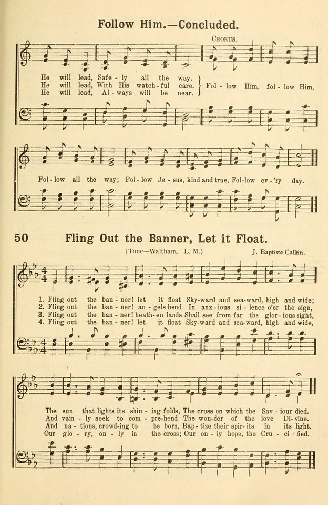 Beginner and Primary Songs: for use in Sunday School and the Home page 52