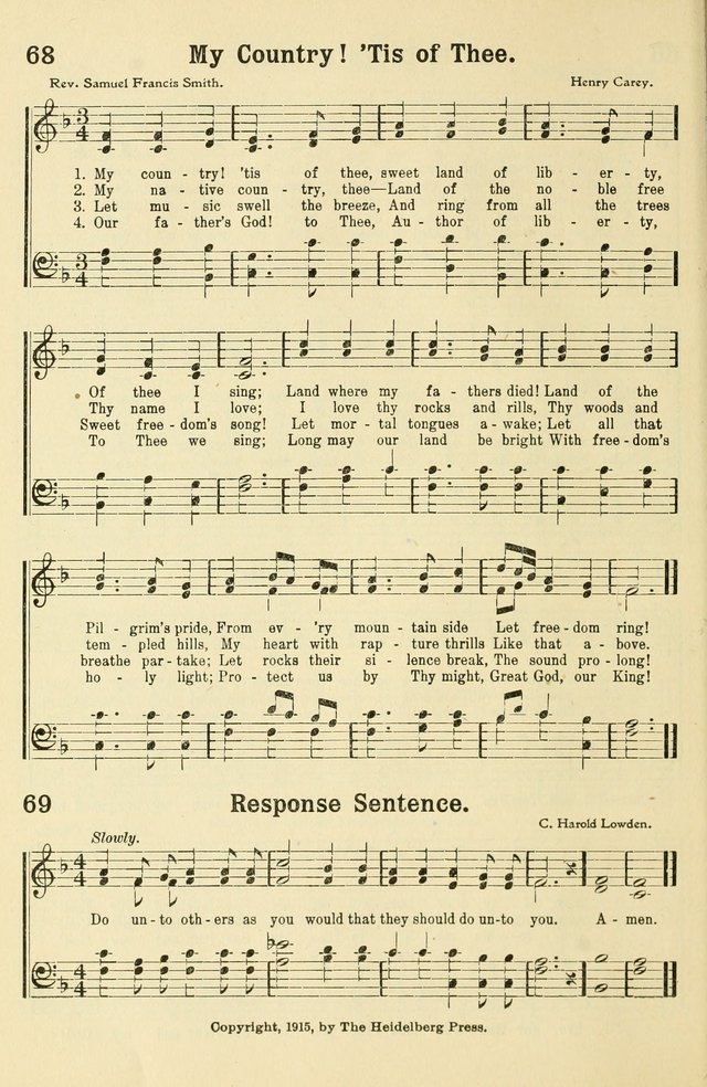 Beginner and Primary Songs: for use in Sunday School and the Home page 65