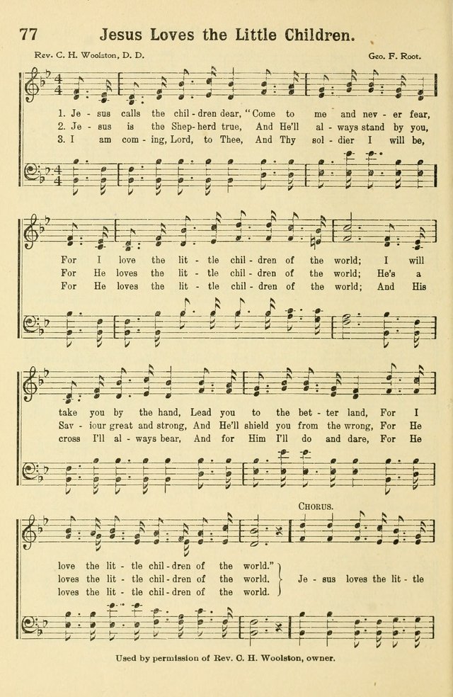 Beginner and Primary Songs: for use in Sunday School and the Home page 71