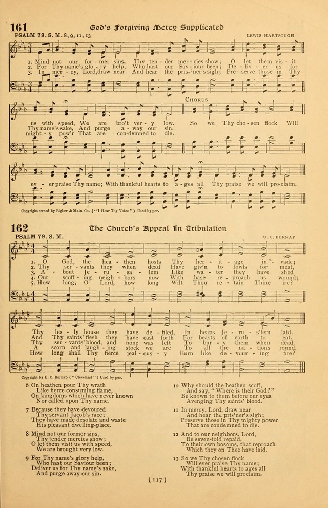 Bible Songs: a collection of psalms set to music for use in church and evangelistic services, prayer meetings, Sabbath schools, young people