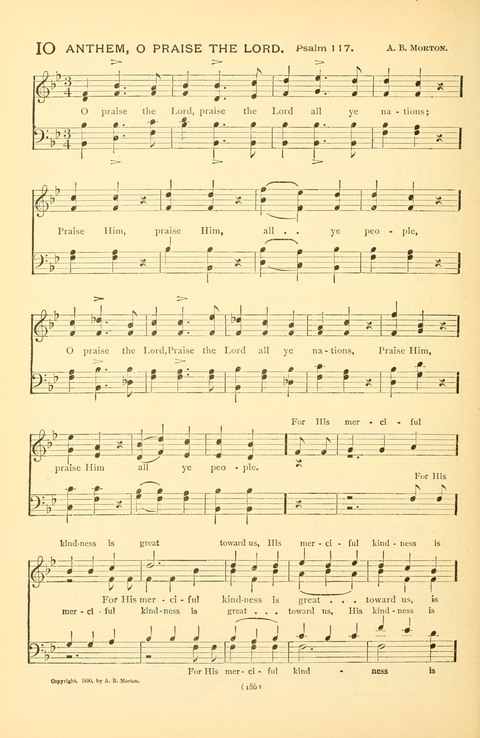 Bible Songs: consisting of selections from the Psalms set to music suitable for Sabbath Schools, prayer meetings, etc. page 166
