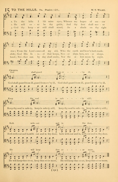 Bible Songs: consisting of selections from the Psalms set to music suitable for Sabbath Schools, prayer meetings, etc. page 171