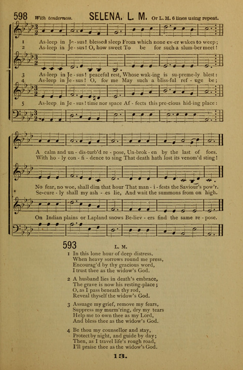 Bible School Echoes, and Sacred Hymns page 13