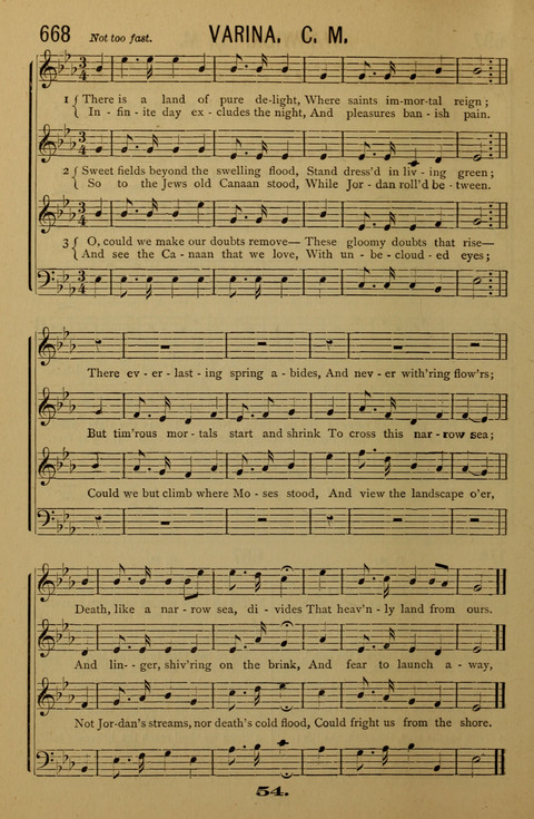 Bible School Echoes, and Sacred Hymns page 54