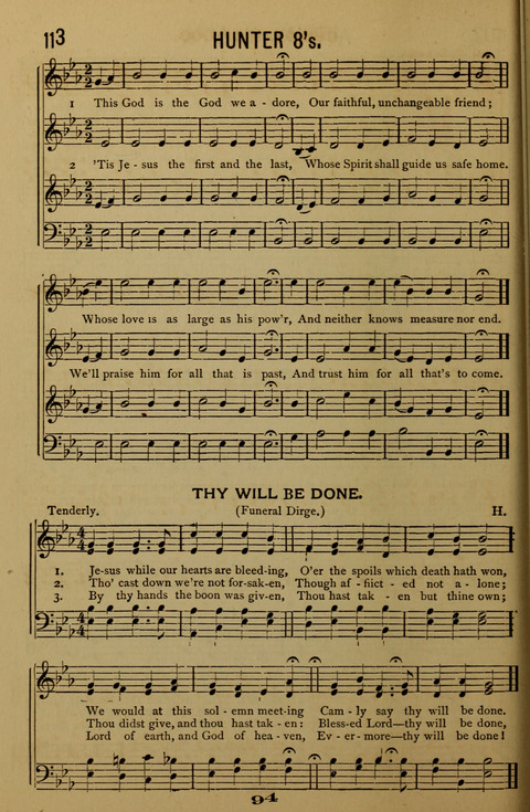 Bible School Echoes, and Sacred Hymns page 94