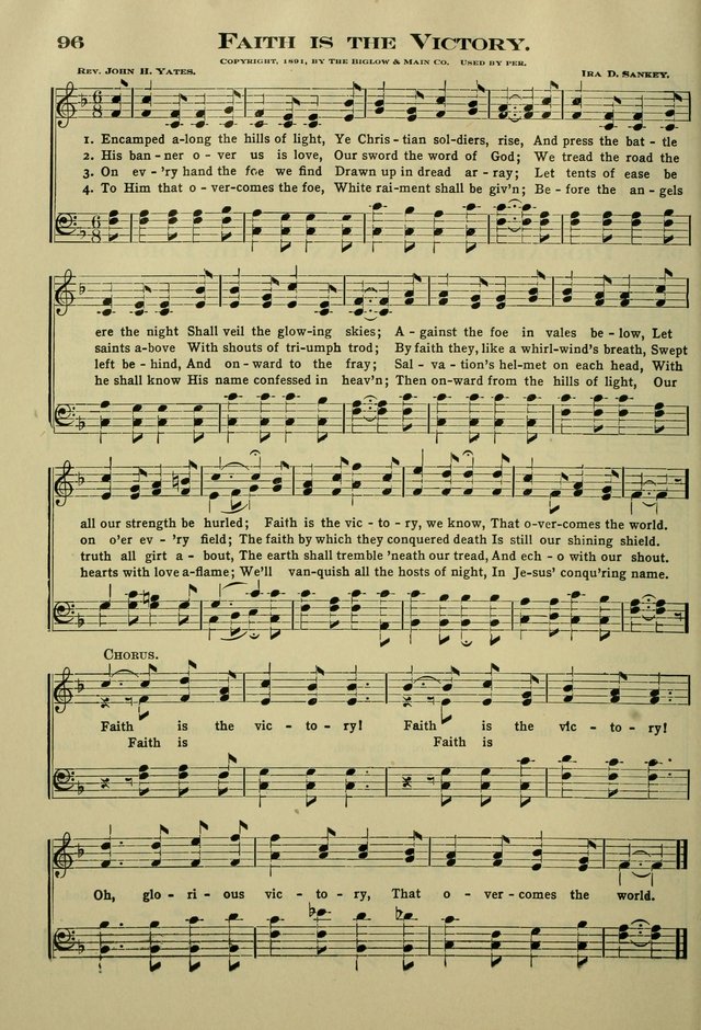 The Bible School Hymnal page 105