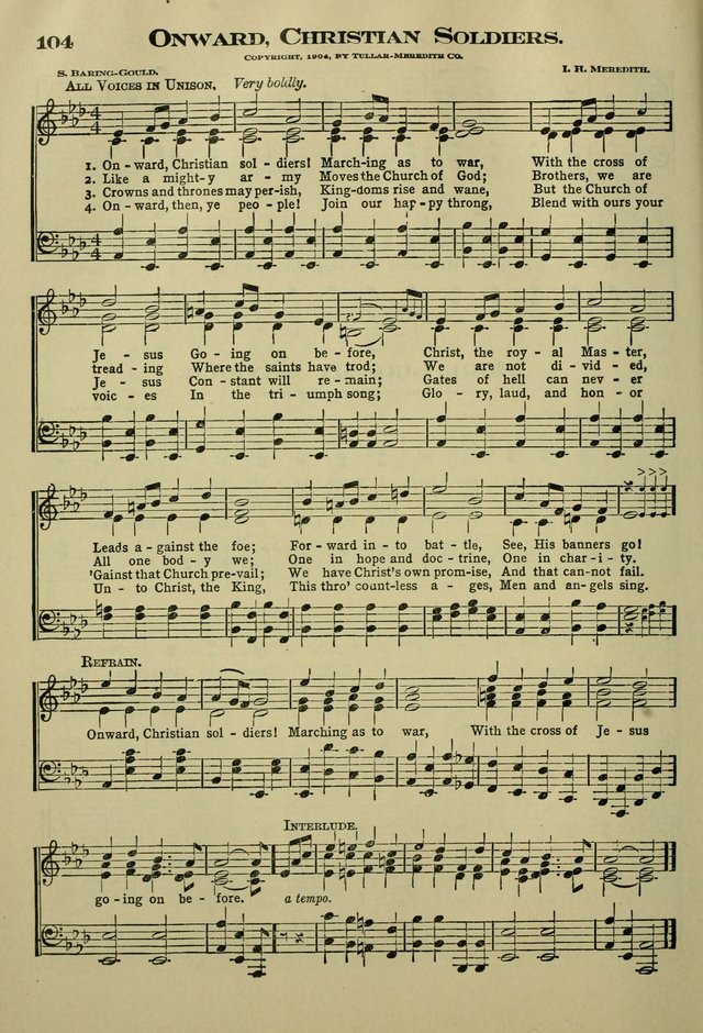 The Bible School Hymnal page 113