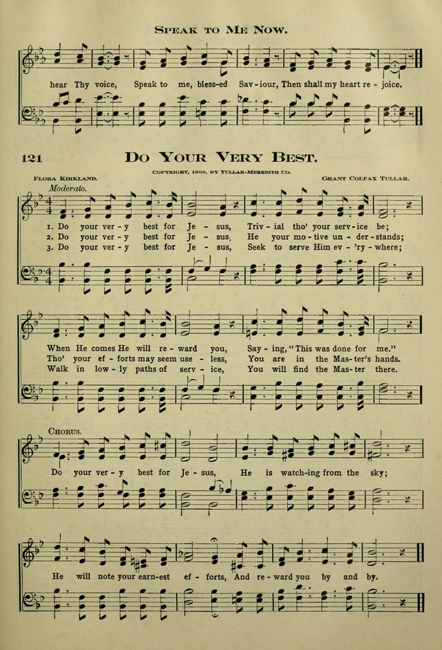 The Bible School Hymnal page 130