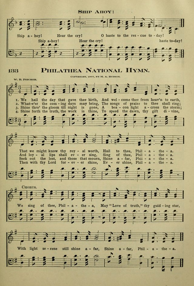 The Bible School Hymnal page 142