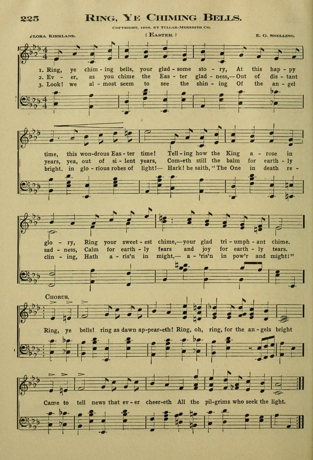 The Bible School Hymnal page 215