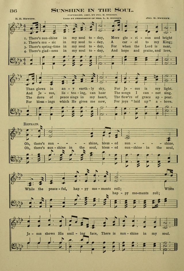 The Bible School Hymnal page 45