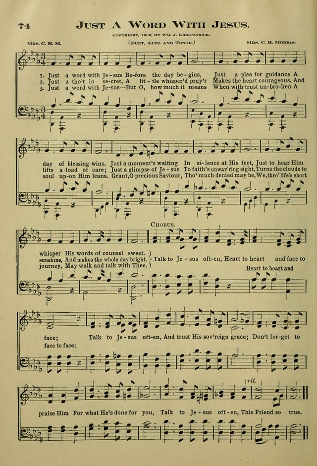 The Bible School Hymnal page 83
