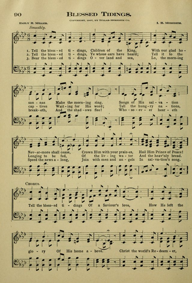 The Bible School Hymnal page 99