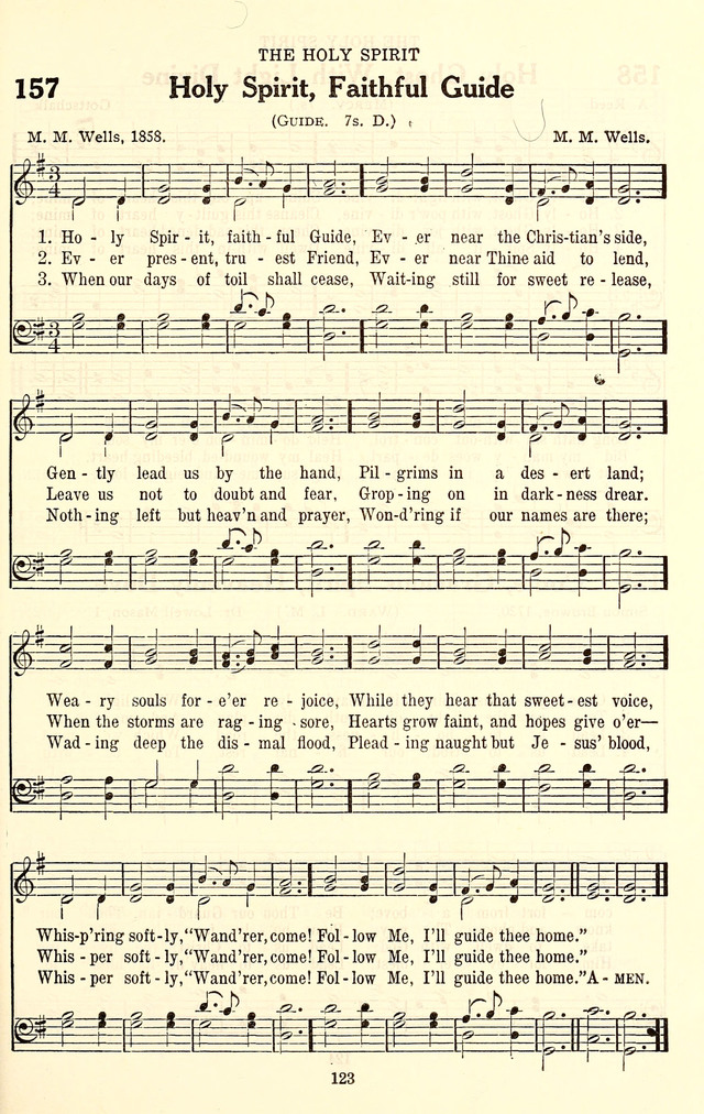 The Baptist Standard Hymnal: with responsive readings: a new book for all services page 115
