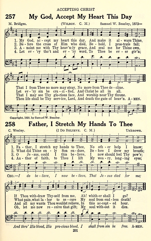 The Baptist Standard Hymnal: with responsive readings: a new book for all services page 193