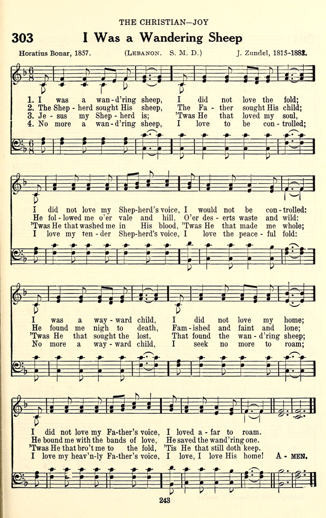 The Baptist Standard Hymnal: with responsive readings: a new book for all services page 235