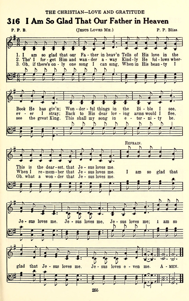 The Baptist Standard Hymnal: with responsive readings: a new book for all services page 247