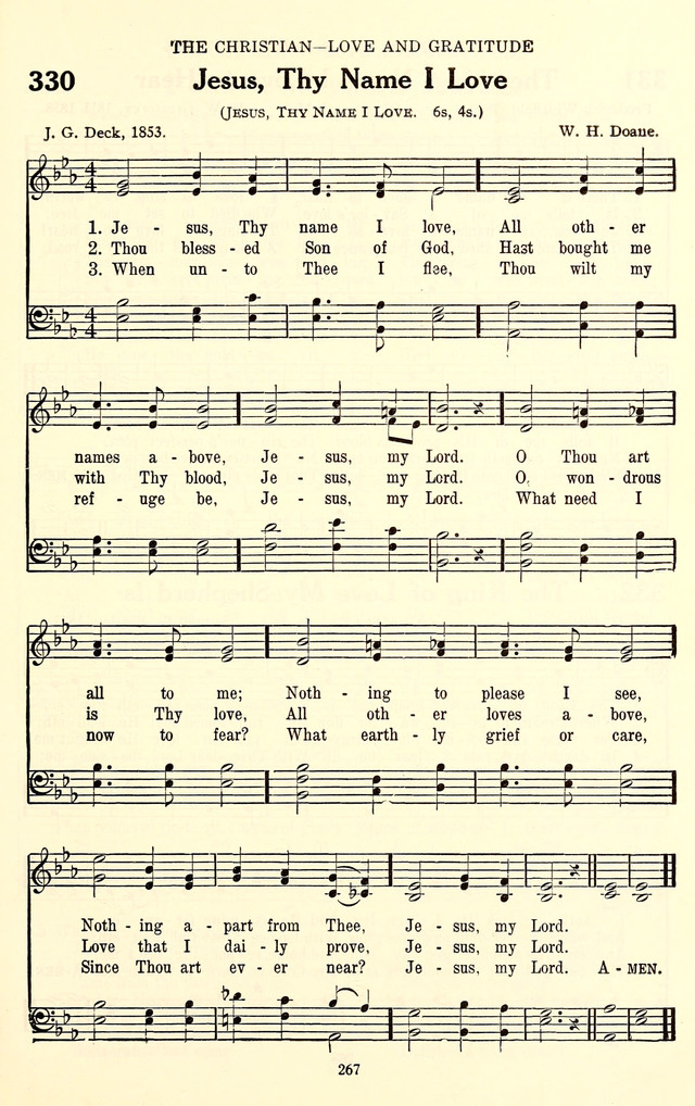 The Baptist Standard Hymnal: with responsive readings: a new book for all services page 259