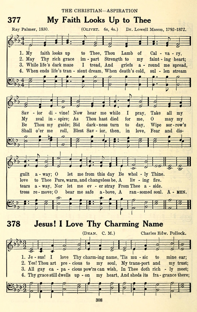 The Baptist Standard Hymnal: with responsive readings: a new book for all services page 300