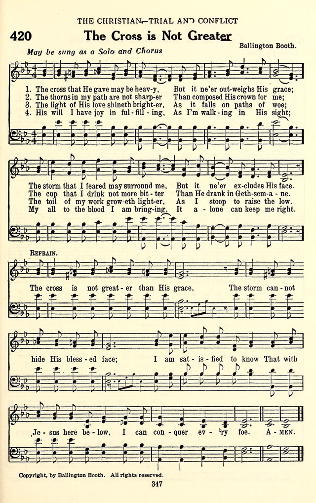 The Baptist Standard Hymnal: with responsive readings: a new book for all services page 339