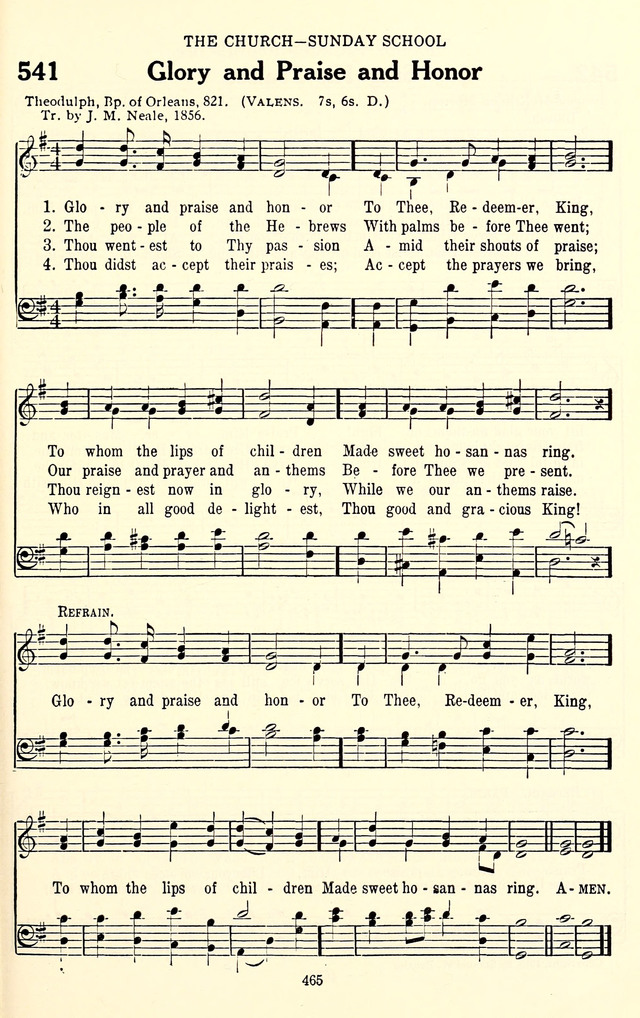 The Baptist Standard Hymnal: with responsive readings: a new book for all services page 457