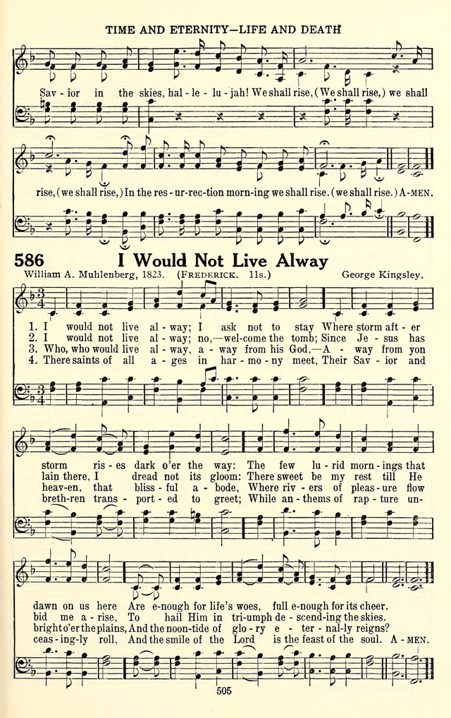 The Baptist Standard Hymnal: with responsive readings: a new book for all services page 497
