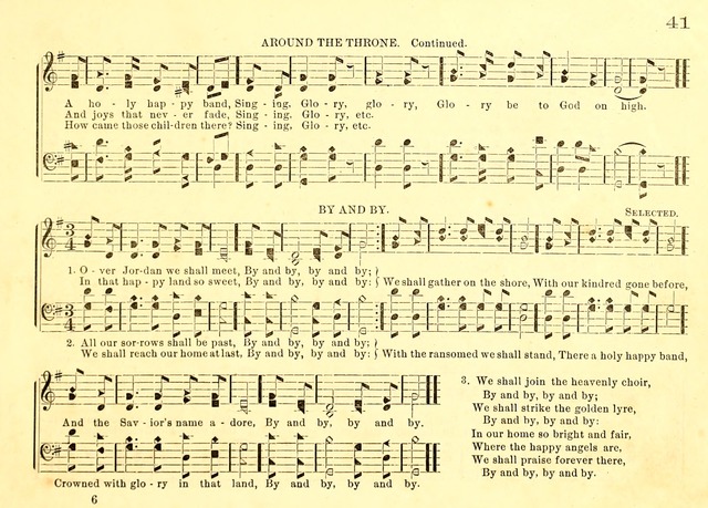 Bible School Hymns and Sacred Songs for Sunday Schools and Other Religious Services page 41