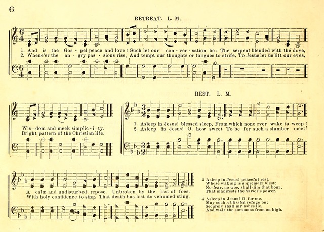 Bible School Hymns and Sacred Songs for Sunday Schools and Other Religious Services page 6