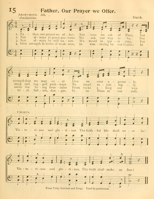 A Book of Song and Service: for Sunday school and home page 106
