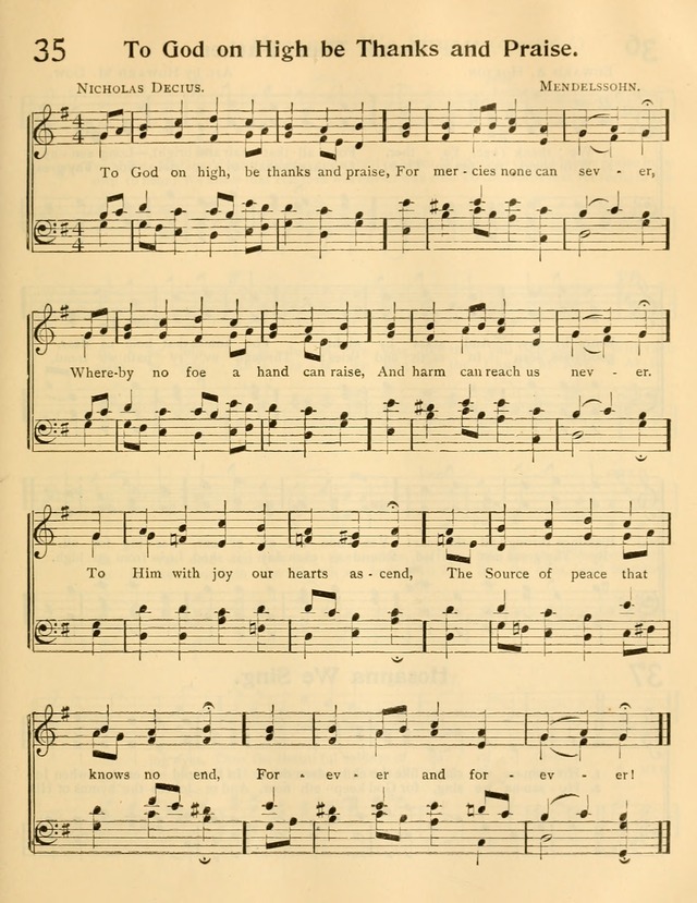 A Book of Song and Service: for Sunday school and home page 122