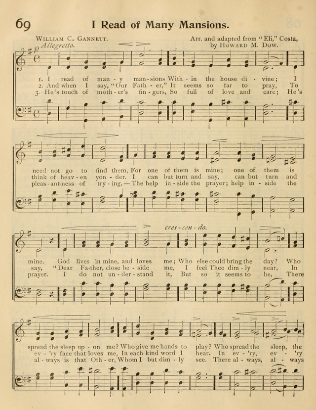 A Book of Song and Service: for Sunday school and home page 153
