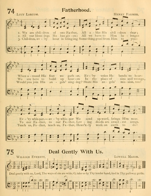 A Book of Song and Service: for Sunday school and home page 158