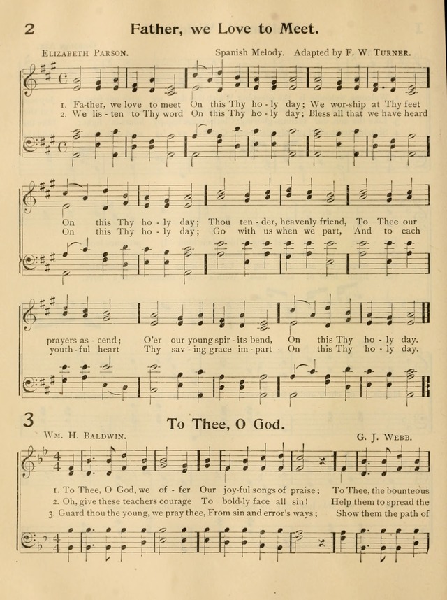 A Book of Song and Service: for Sunday school and home page 95
