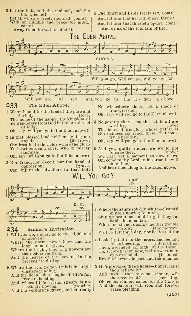 Better Than Pearls: sacred songs expressly adapted for gospel meetings page 110