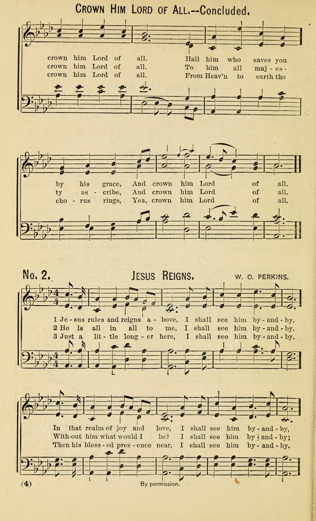 Better Than Pearls: sacred songs expressly adapted for gospel meetings page 5