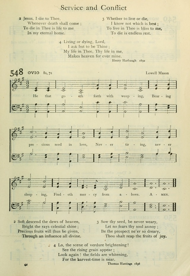 Book of Worship with Hymns and Tunes  page 695
