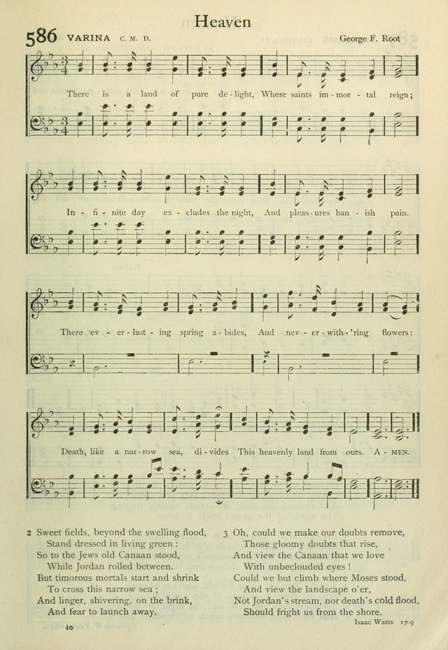Book of Worship with Hymns and Tunes  page 727