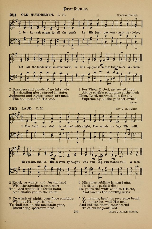 Hymnal Companion to the Prayer Book with Accompanying Tunes (Second Edition) page 260