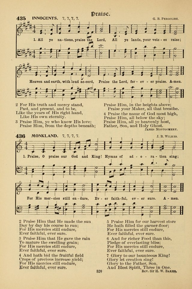 Hymnal Companion to the Prayer Book with Accompanying Tunes (Second Edition) page 321