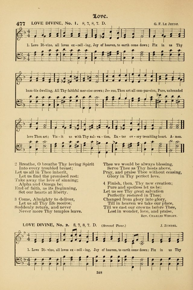 Hymnal Companion to the Prayer Book with Accompanying Tunes (Second Edition) page 349