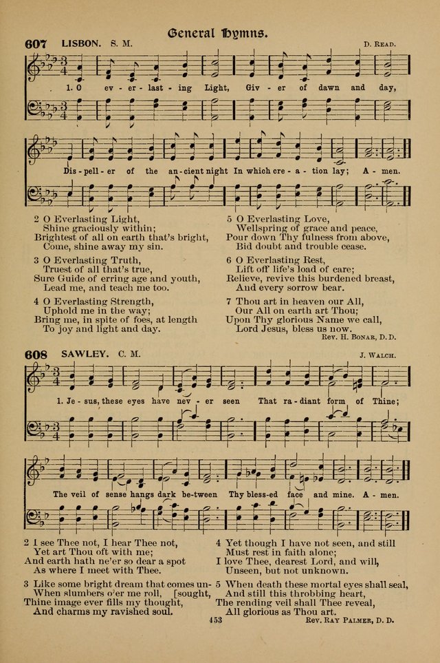 Hymnal Companion to the Prayer Book with Accompanying Tunes (Second Edition) page 454