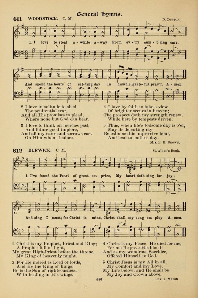 Hymnal Companion to the Prayer Book with Accompanying Tunes (Second Edition) page 457