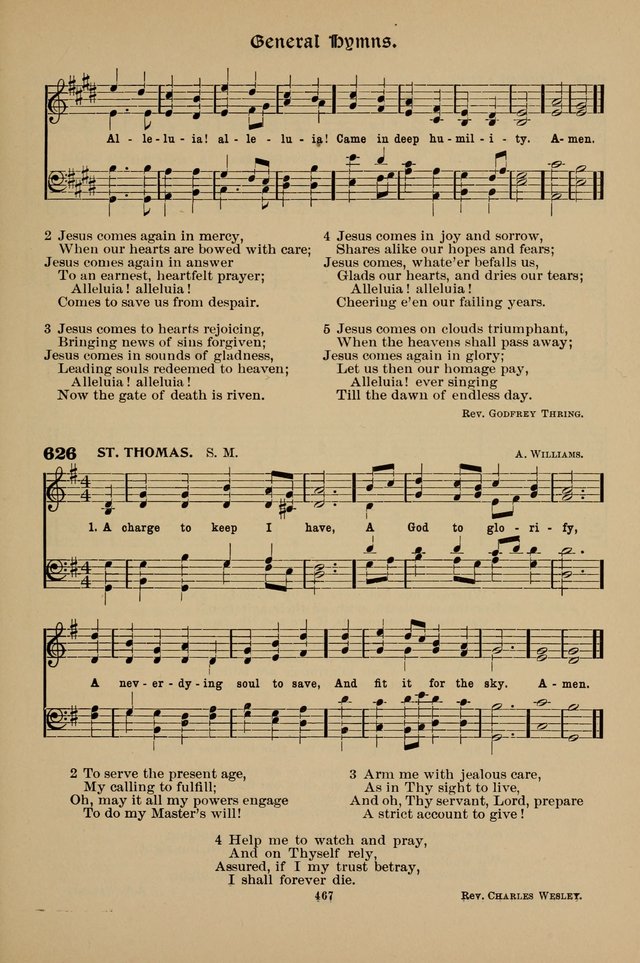 Hymnal Companion to the Prayer Book with Accompanying Tunes (Second Edition) page 468