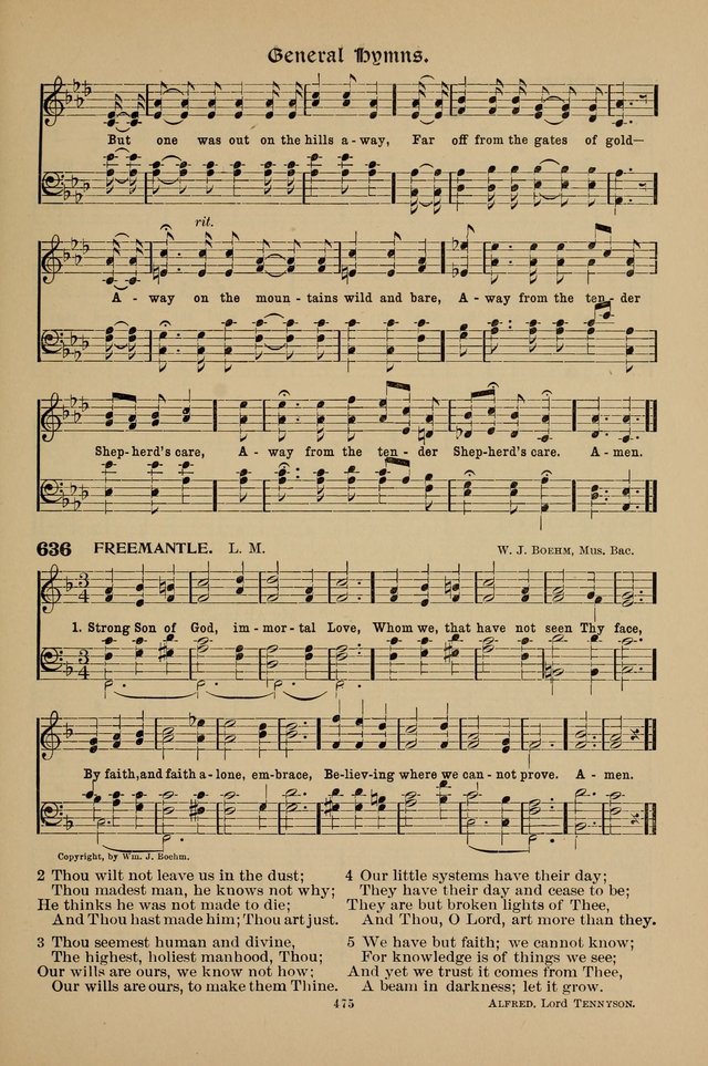 Hymnal Companion to the Prayer Book with Accompanying Tunes (Second Edition) page 476