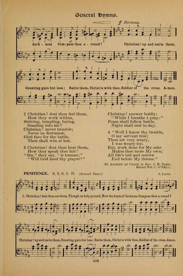 Hymnal Companion to the Prayer Book with Accompanying Tunes (Second Edition) page 480