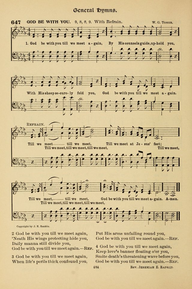 Hymnal Companion to the Prayer Book with Accompanying Tunes (Second Edition) page 485